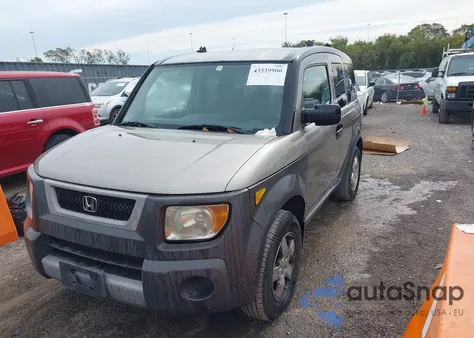 2003 Honda Element Ex из США, поврежденный, VIN 5J6YH285X3L019949